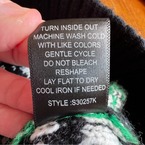 ⭐️ Ugly Christmas Sweater Tunic Girl Elf w/ Tutu and Long Legs Size LARGE - Picture 9 of 15